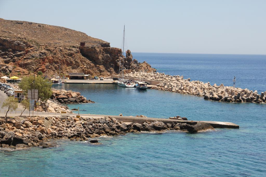 Hotel Stavris Khora Sfakion Bagian luar foto